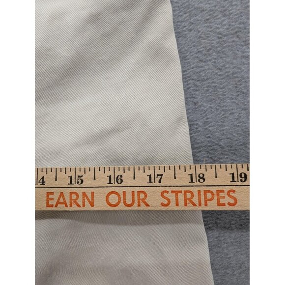 Mudd Jeans Womens 1 Cream Flare 100% Cotton Twill Back Flap Pockets Y2K Style - Picture 5 of 15